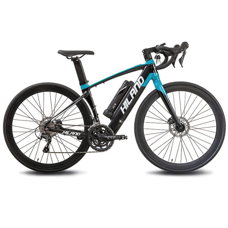 36V 350W Carbon Fiber Frame Electric Racing BIke With Brushless Bafang Motor