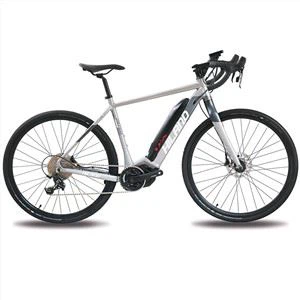 36V 250W Aluminum Alloy Frame 700C Center Motor Electric Road Bikes