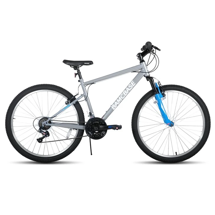 JOYKIE 26 Inch High Carbon Steel Frame 18 Speeds Mountain Bike V Brake Fork Suspension MTB Mountain Bicycle