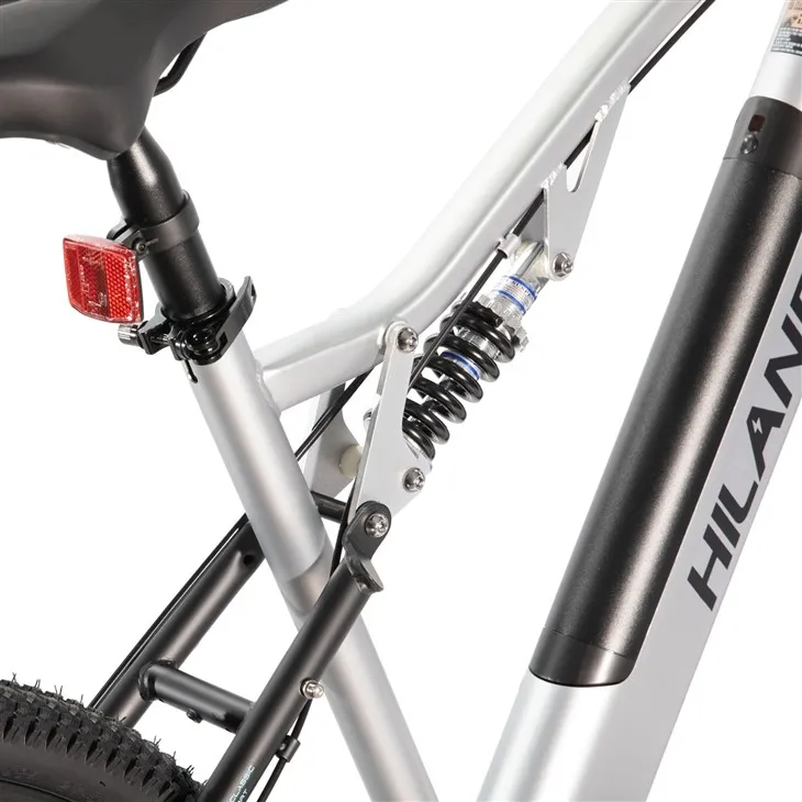 JOYKIE New Design HILAND MTB Electric Mountain Bike Full Suspension 36V 10.4ah 27.5 Inch Disc Brake best