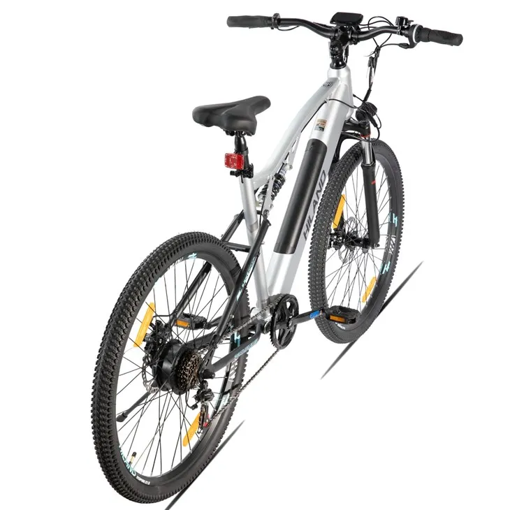 JOYKIE New Design HILAND MTB Electric Mountain Bike Full Suspension 36V 10.4ah 27.5 Inch Disc Brake high quality