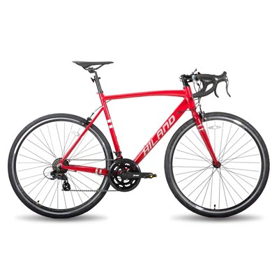 JOYKIE HILAND 700c Road Bike 14 Speed For Men Women Aluminum Frame Racing Bike City Commuter Bicycle