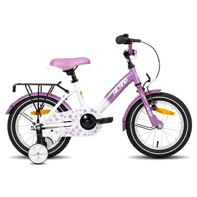 JOYKIE HILAND Kids Bike For Boy And Girl Ages 2-7 Years Old, 12 14 16 Inch Toddlers Bicycle With Training Wheels Bell Rear Rack