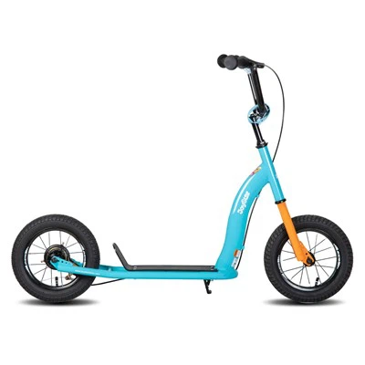 JOYKIE JOYSTAR Kick Scooter For Kids 5+ Teens & Youth, Lightweight Kids Scooter With Adjustable Handlebar, 2 Wheel Scooter For Boys & Girls, 12" Inflatable Wheels Rear Drum Brakes