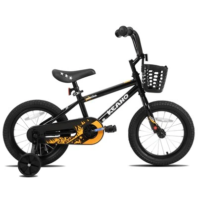 JOYKIE KEANO High-quality14-20 Inch Hi-ten Frame And Fork Removable Training Wheels Customizable Kids Bike
