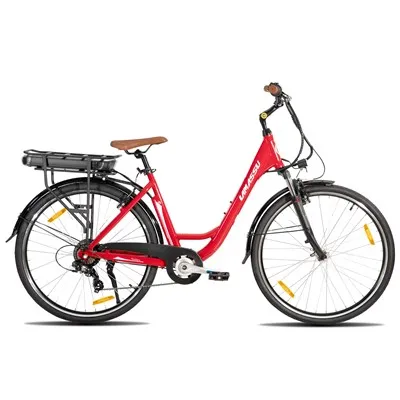 JOYKIE LAMASSU 28 Inch Customizable Electric Mountain Bike 250w 36v Motor Double V Brake 7 Speed Aluminum Alloy Frame