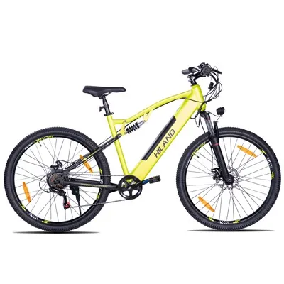 JOYKIE New Design HILAND MTB Electric Mountain Bike Full Suspension 36V 10.4ah 27.5 Inch Disc Brake